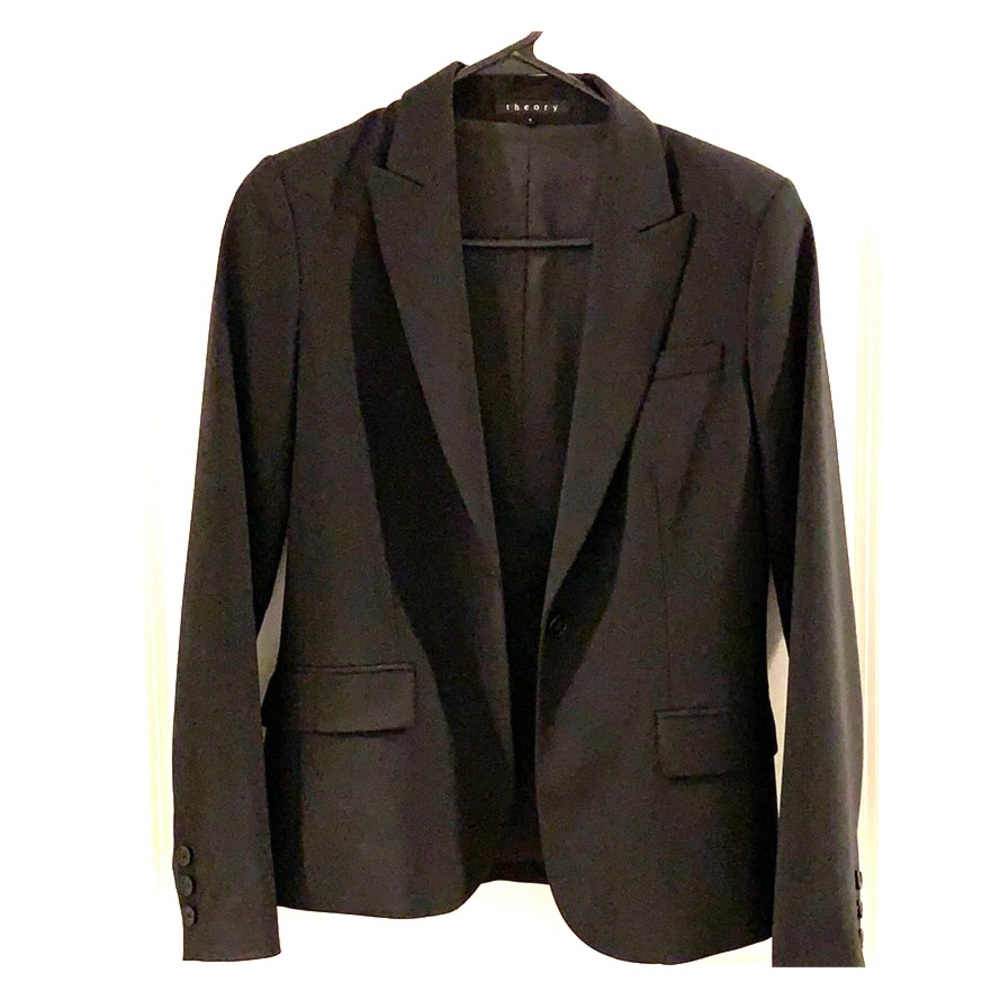 Theory stretch wool blazer